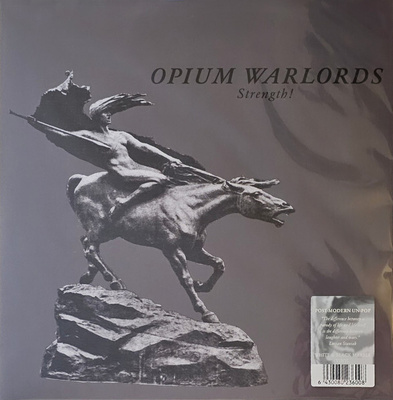 Opium Warlords – Strength! LP Sealed White & Black Marble