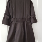 Tumma Trench-coat / Trenssi - koko L - pikkukuva 5