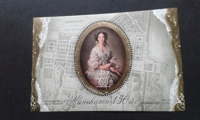 åland 2011 maarianhamina 150v bl 1€**