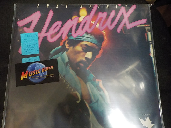 JIMI HENDRIX -  FREE SPIRIT 1ST US -80 UUSI LP