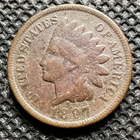 USA Indian Head Penny 1897 - pikkukuva 1