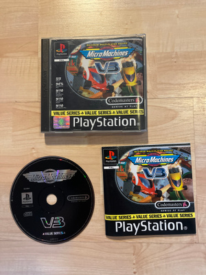 Micro Machines V3 (PS1)(PAL)(CIB)