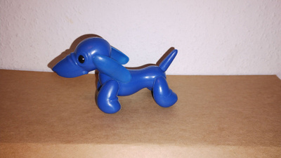 DDR Plaste hund KOIRA figuuri