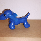 DDR Plaste hund KOIRA figuuri - pikkukuva 1