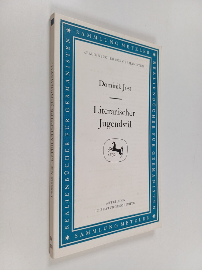 Dominik Jost : Literarischer Jugendstil
