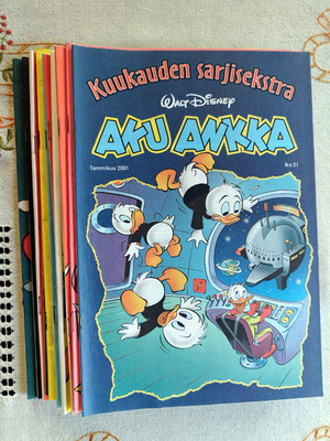Aku Ankan Kuukauden Sarjisekstran vuosikerta 2001