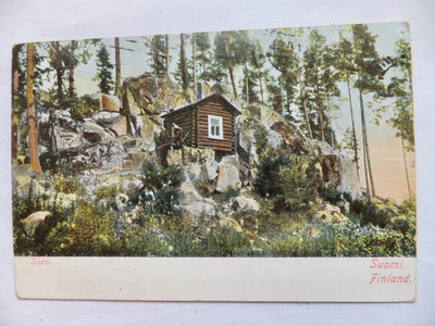VANHA Postikortti Siuro Nokia 1900-l