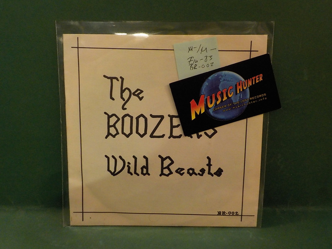 THE BOOZERS - WILD BEASTS M-/M- FIN -83 7" SINGLE