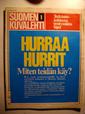 Suomen Kuvalehti Nro 1/1975 (27.1)