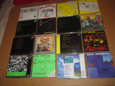 Eppu Normaali CD:t 14kpl 1:s PAINOKSET !! GREAT!!!