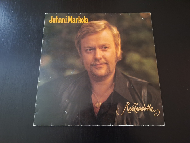 JUHANI MARKOLA - RAKKAUDELLA ( LP . VINYYLI )