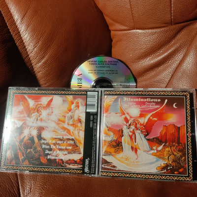 DEVADIP CARLOS SANTANA -illuminations CD .