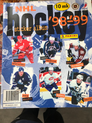 Panini: NHL Sticker Album 1998-1999.