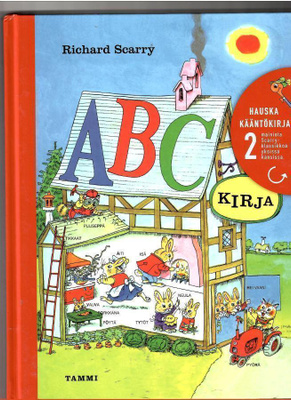 RICHARD SCARRY: ABC-kirja - Ville laskee sataan