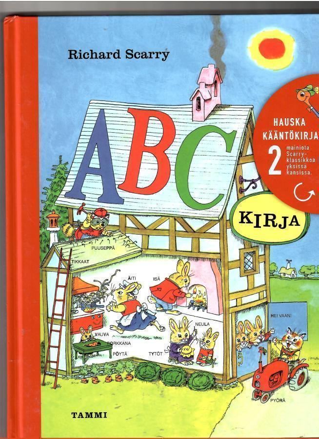 RICHARD SCARRY: ABC-kirja - Ville laskee sataan