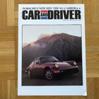 Esite Porsche 964 911 Carrera 4 1989 - lehti Car and Driver - pikkukuva 1