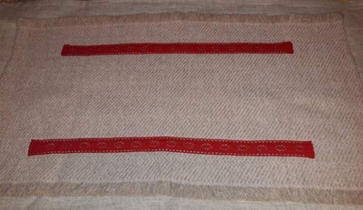 Jouluinen kaitaliina 37x64cm