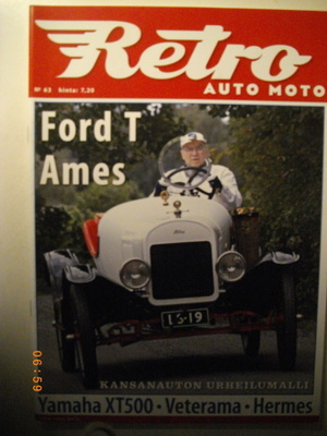 Retro auto moto lehti Nro 63/2008 (26.2)