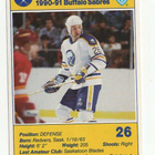 Dean Kennedy 90-91 Buffalo Sabres Blue Shield Team Issue - pikkukuva 1