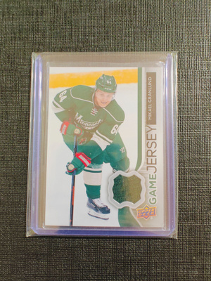 Mikael Granlund - 14-15 UD Game Jersey