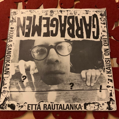 THE GARBAGEMEN: Blind Man- EP * FIN 1990