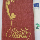 VANHA Muistikalenteri Kalenteri 1945 Käyttämätön - pikkukuva 1