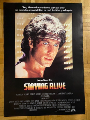 Vanha elokuvajuliste: Staying Alive