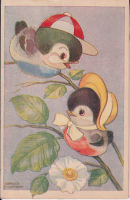 Arnold Tilgmann, Linnut oksalla . e221