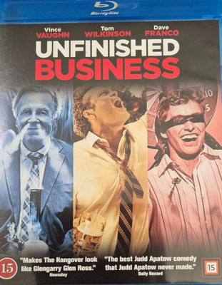 unfinished business -Blu-Ray