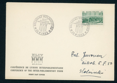 FDC 1955 Parlamennien välinen liitto