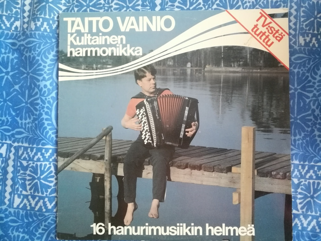 TAITO VAINIO-16 Hanurimusiikin helmeä- LP,GDL 2031 v.1981