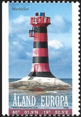 Åland 2008  ÅV 19  Majakoita  Europa  ** LaPe 296