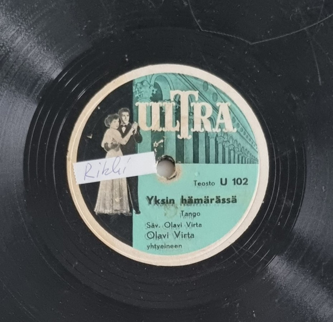 Savikiekko 1952 - Olavi Virta - Ultra U102