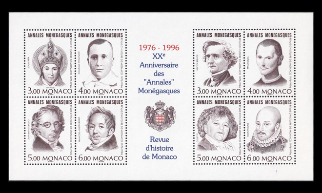 Monaco 2289-96BL68 ** Merkkihenkilöitä (1996)