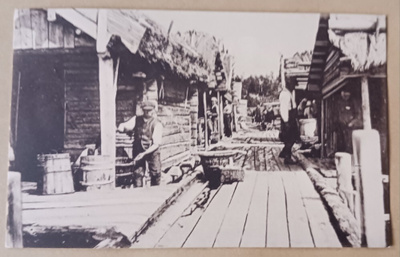 Åland, Geta, kalastajayhteisöä Getassa, mv pk, p. 1948