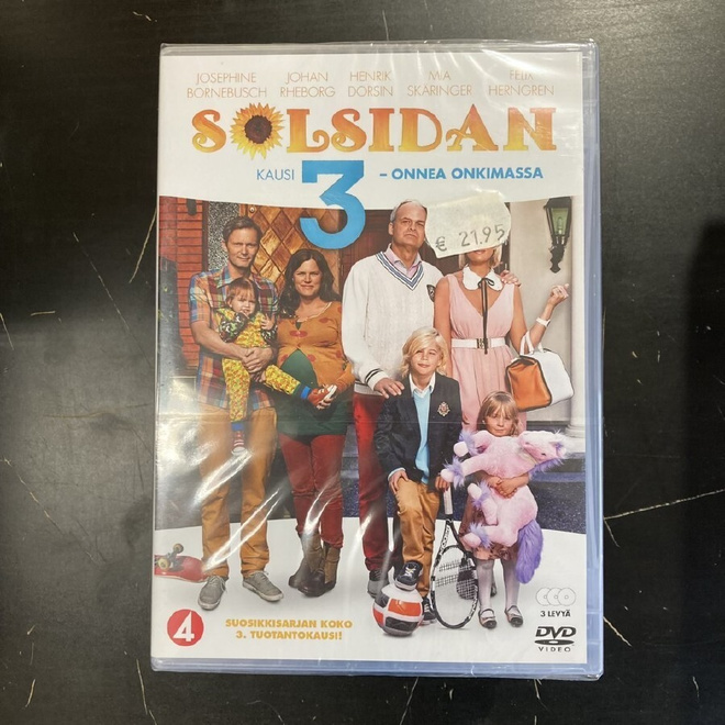Solsidan - Kausi 3 3DVD (UUSI)