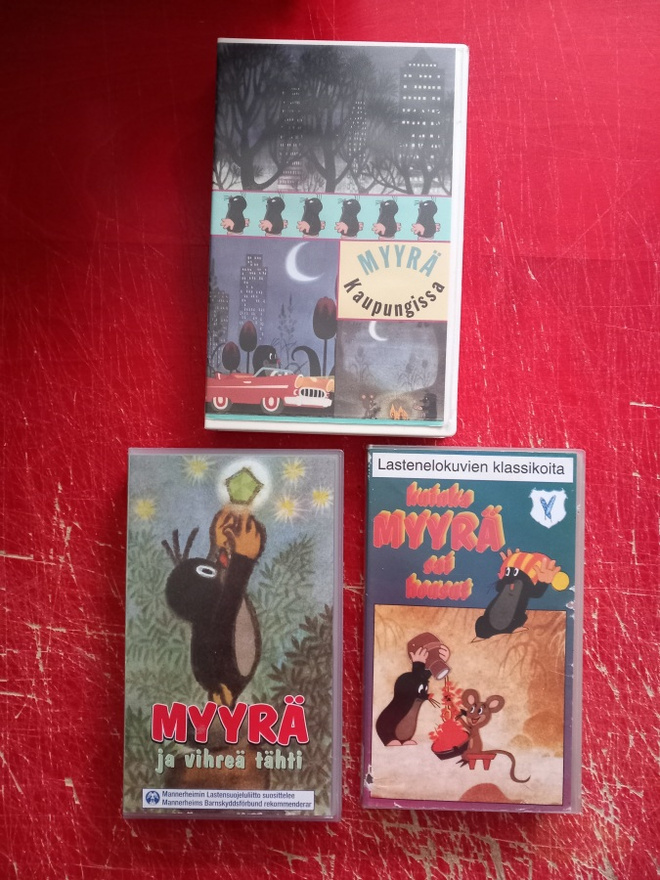 Myyrä x 3 Suomi [VHS]