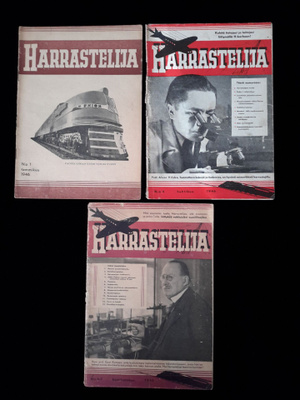 HARRASTELIJA lehti. 1946 nrot 1,4, kaksoisnumero 6-7