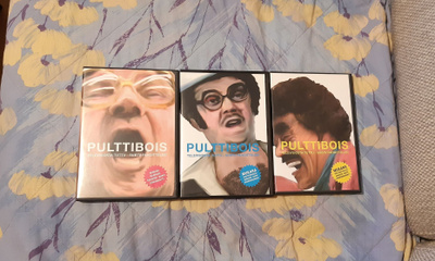 PULTTIBOIS 1, 2 & 3 (mukana kaksi hahmonaamaria!) dvd