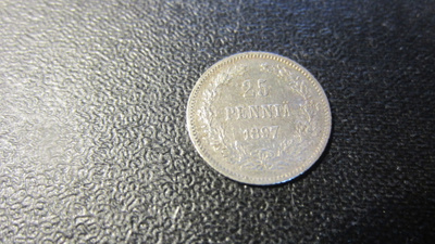 25 penniä1897