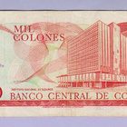 Costa Rica 1000 Colones v.1989 P-256e - pikkukuva 2