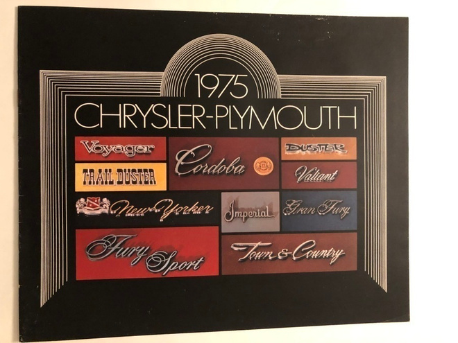 Myyntiesite - Chrysler-Plymouth - 1975