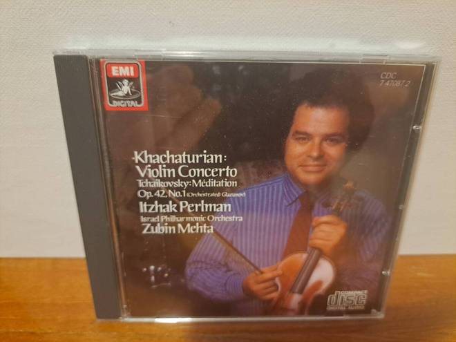 Khachaturian:Violin concerto/Tchaikovsky-Perlman,Mehta CD