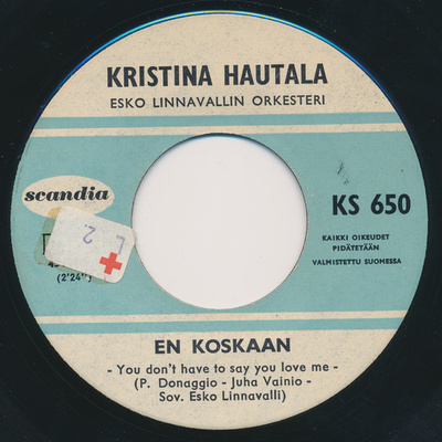 Kristina Hautala - En Koskaan / Divarin Helmi