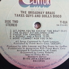 The Broadway Brass  – Takes Guys And Dolls Disco LP - pikkukuva 4