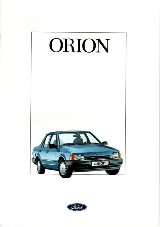 Ford Orion -esite, 1987