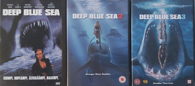 DEEP BLUE SEA 1-3 DVD