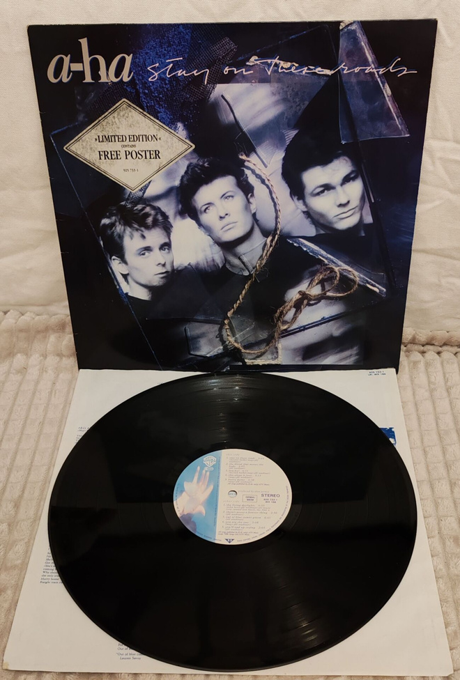 a-ha Stay On These Roads lp