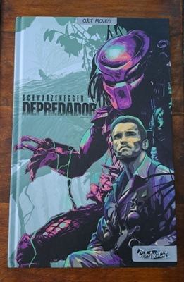 Predator Cult Movies kirja, jossa Blu-ray mukana