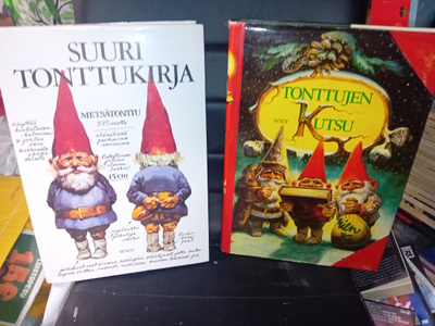 Poortvliet : Suuri tonttukirja & Tonttujen kutsu ( SIS POSTI